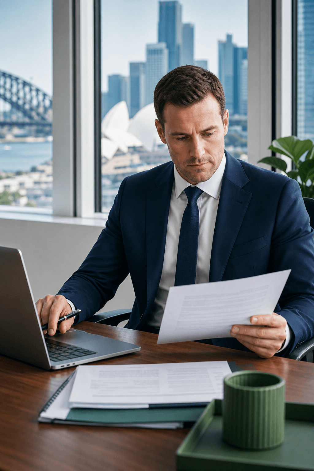 Ideal Insurance Brokers reviewing commercial cover options for an Australian business