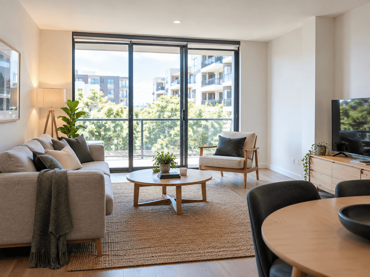 Furnished Australian rental interior ready for tenants — landlord insurance