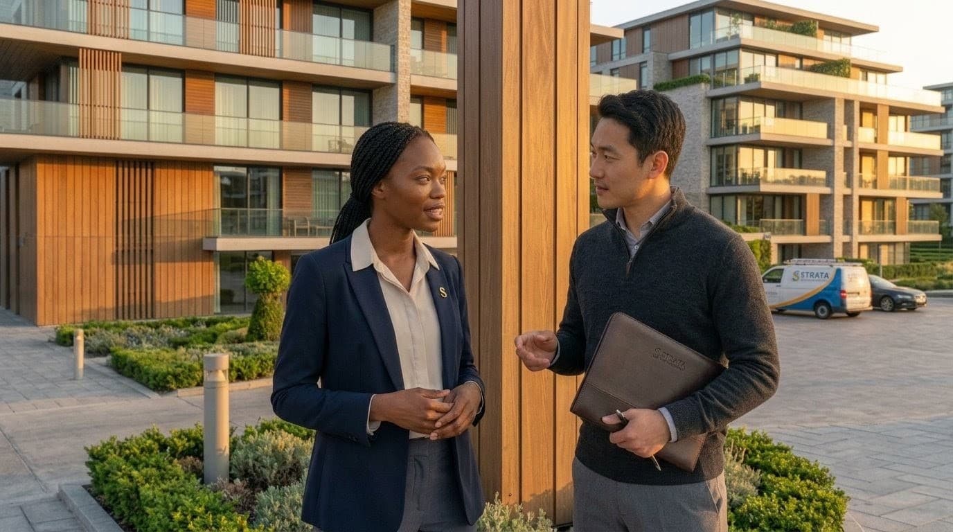 Strata apartment complex — commercial property insurance